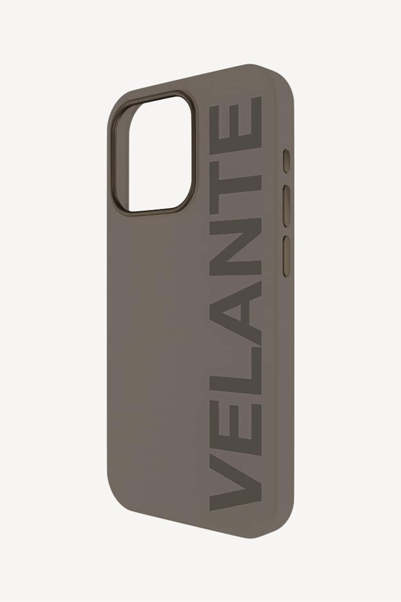 VELANTE OFFICIALE Husa unisex cu imprimeu logo pentru Iphone 15 Pro - Pled.ro