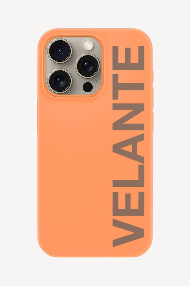 VELANTE OFFICIALE Husa unisex de silicon cu logo pentru Iphone 15 Pro - Pled.ro