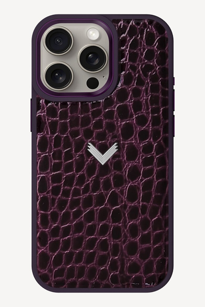 VELANTE OFFICIALE Husa unisex din piele pentru iPhone 15 Pro Max - Pled.ro