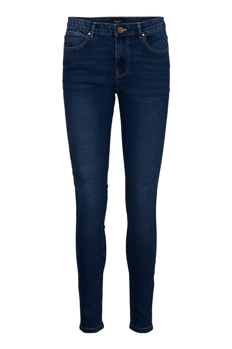 Vero Moda Blugi skinny cu talie medie - Pled.ro