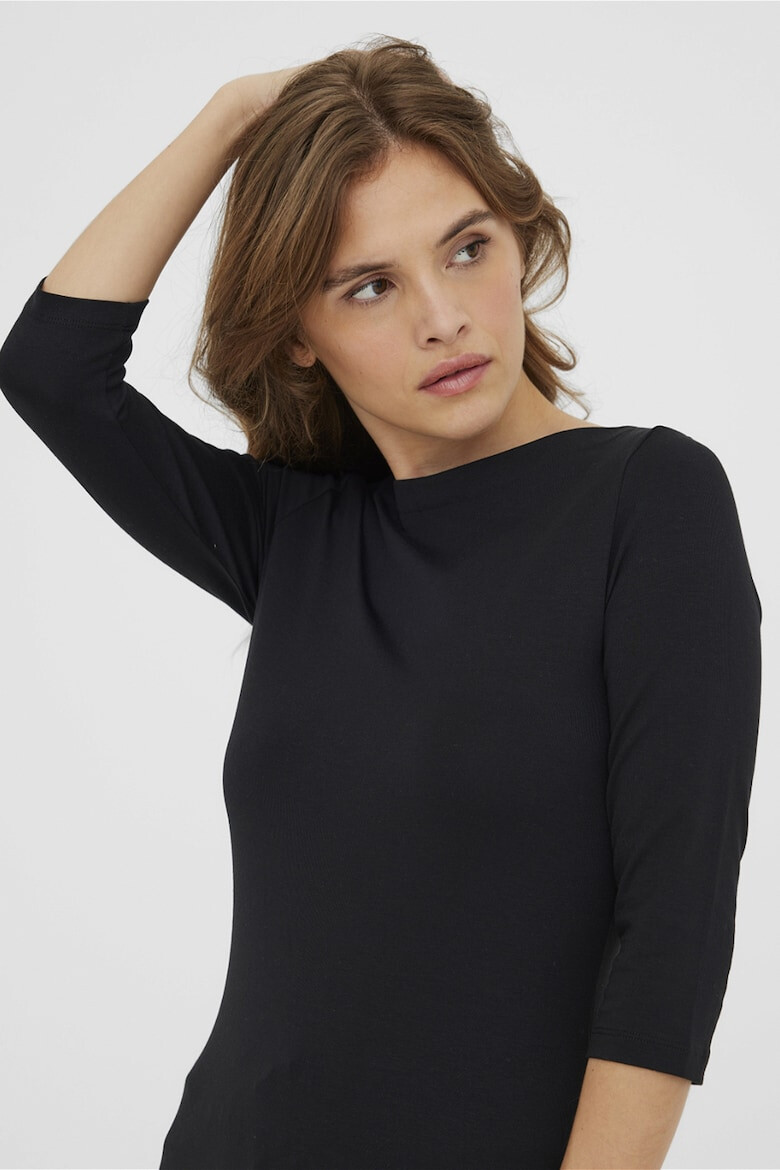 Vero Moda Bluza din amestec de modal cu maneci 3/4 - Pled.ro