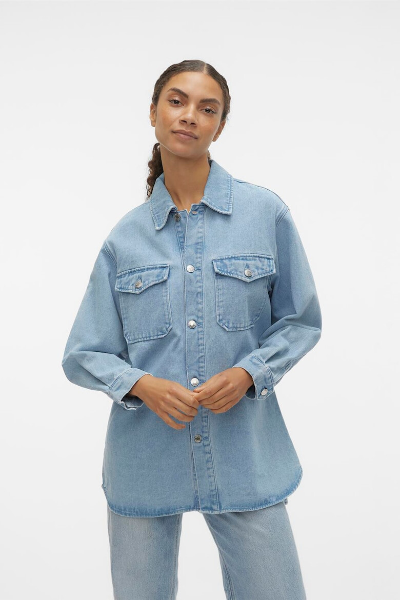 Vero Moda Camasa lejera de denim - Pled.ro