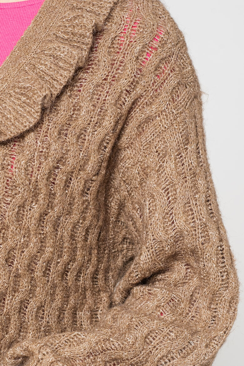 Vero Moda Cardigan cu decolteu in V si volane - Pled.ro