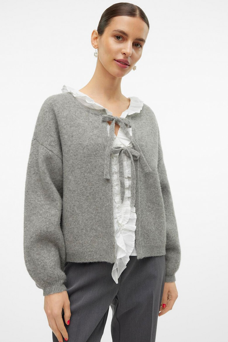 Vero Moda Cardigan din amestec de lana cu maneci cazute Bow - Pled.ro