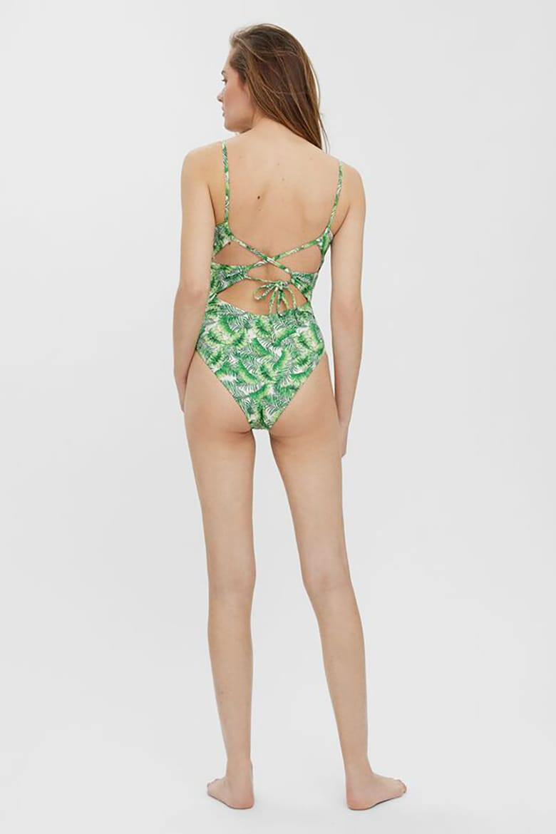 Vero Moda Costum de baie intreg cu imprimeu tropical - Pled.ro