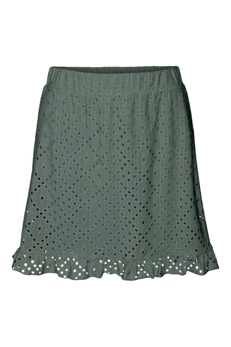 Vero Moda Fusta dama Poliester Verde - Pled.ro