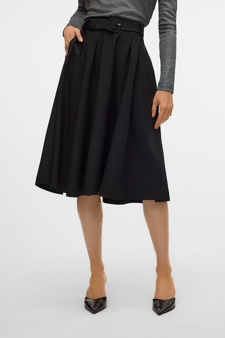 Vero Moda Fusta midi cu croiala in A - Pled.ro