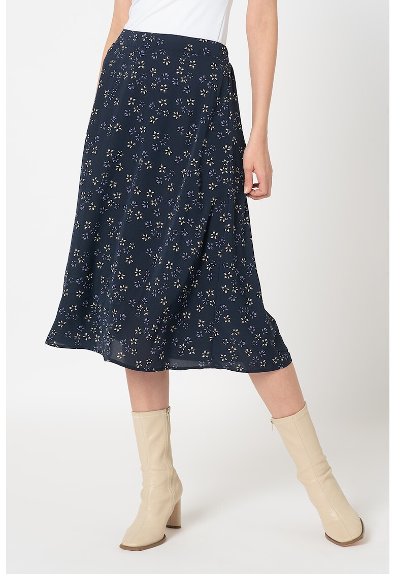 Vero Moda Fusta midi cu imprimeu floral Malou - Pled.ro