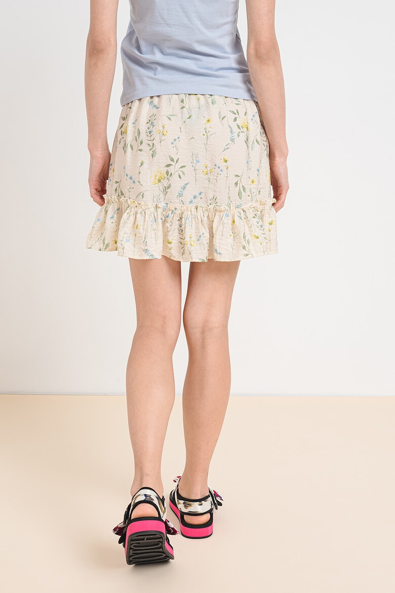 Vero Moda Fusta mini cu imprimeu floral - Pled.ro