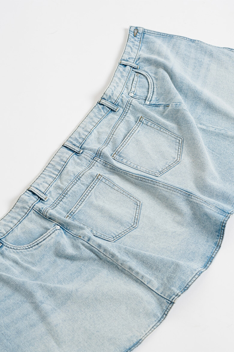 Vero Moda Fusta petrecuta de denim - Pled.ro