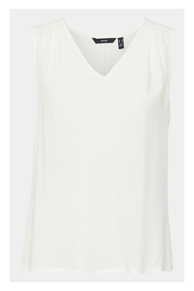 Vero Moda Maiou dama 303613006 Alb Viscoza - Pled.ro