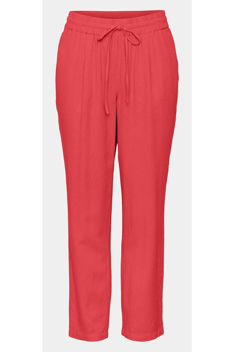 Vero Moda Pantaloni dama 303612757 Rosu Viscoza - Pled.ro