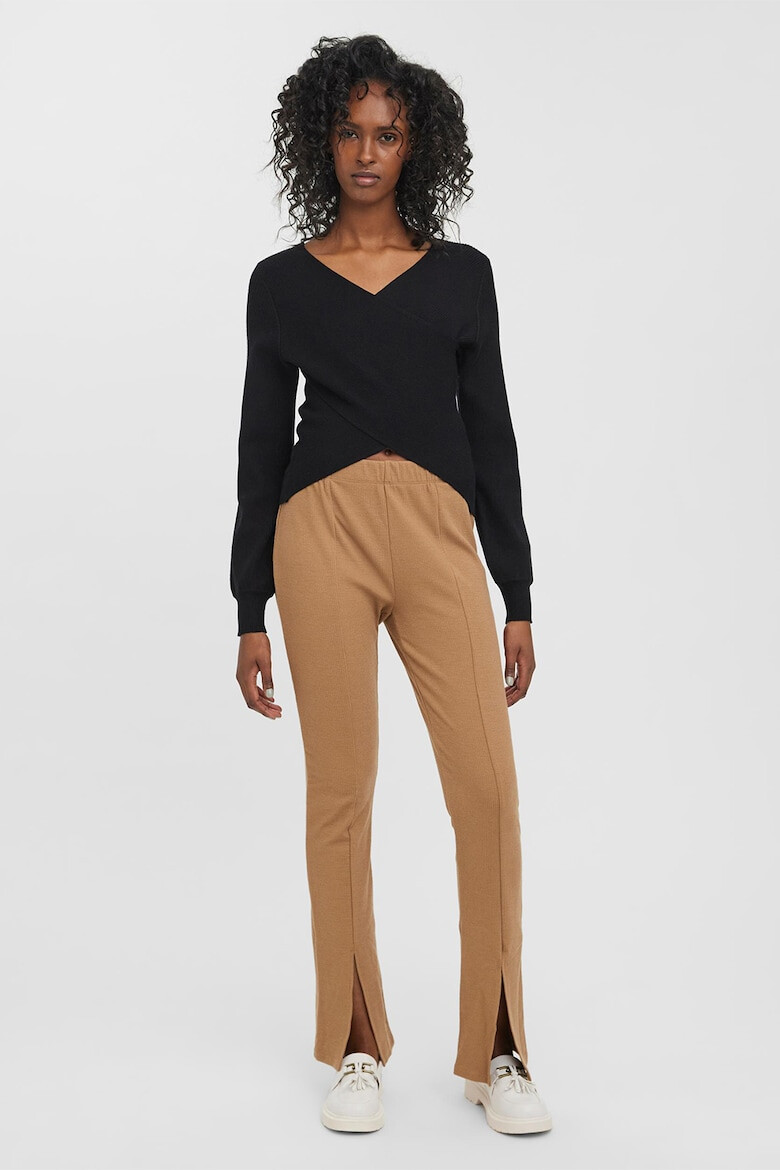 Vero Moda Pulover crop cu croiala petrecuta Willow - Pled.ro