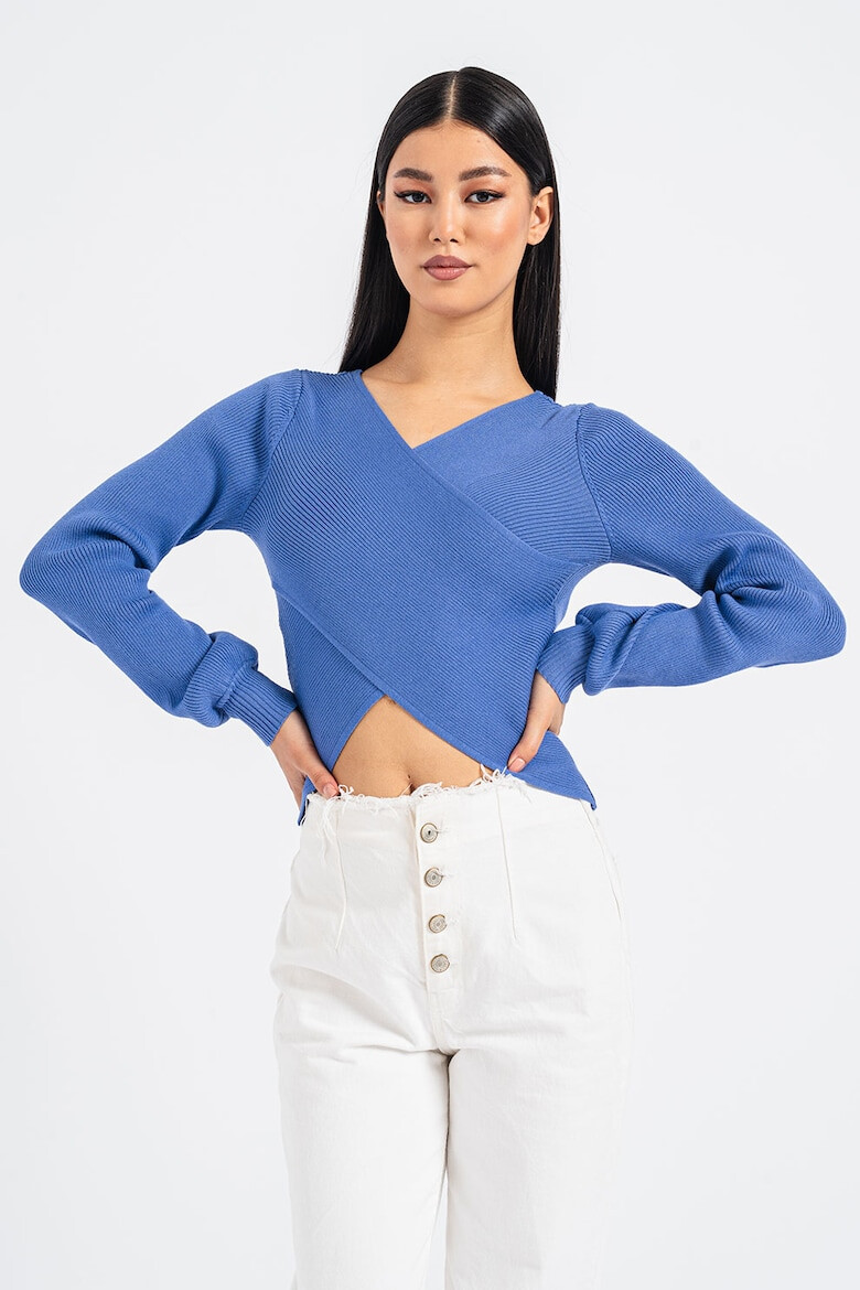 Vero Moda Pulover crop cu croiala petrecuta Willow - Pled.ro