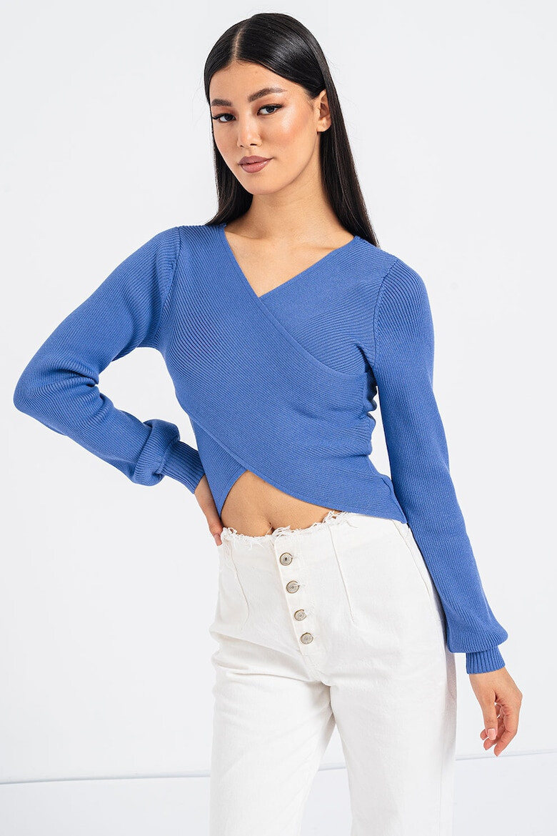 Vero Moda Pulover crop cu croiala petrecuta Willow - Pled.ro