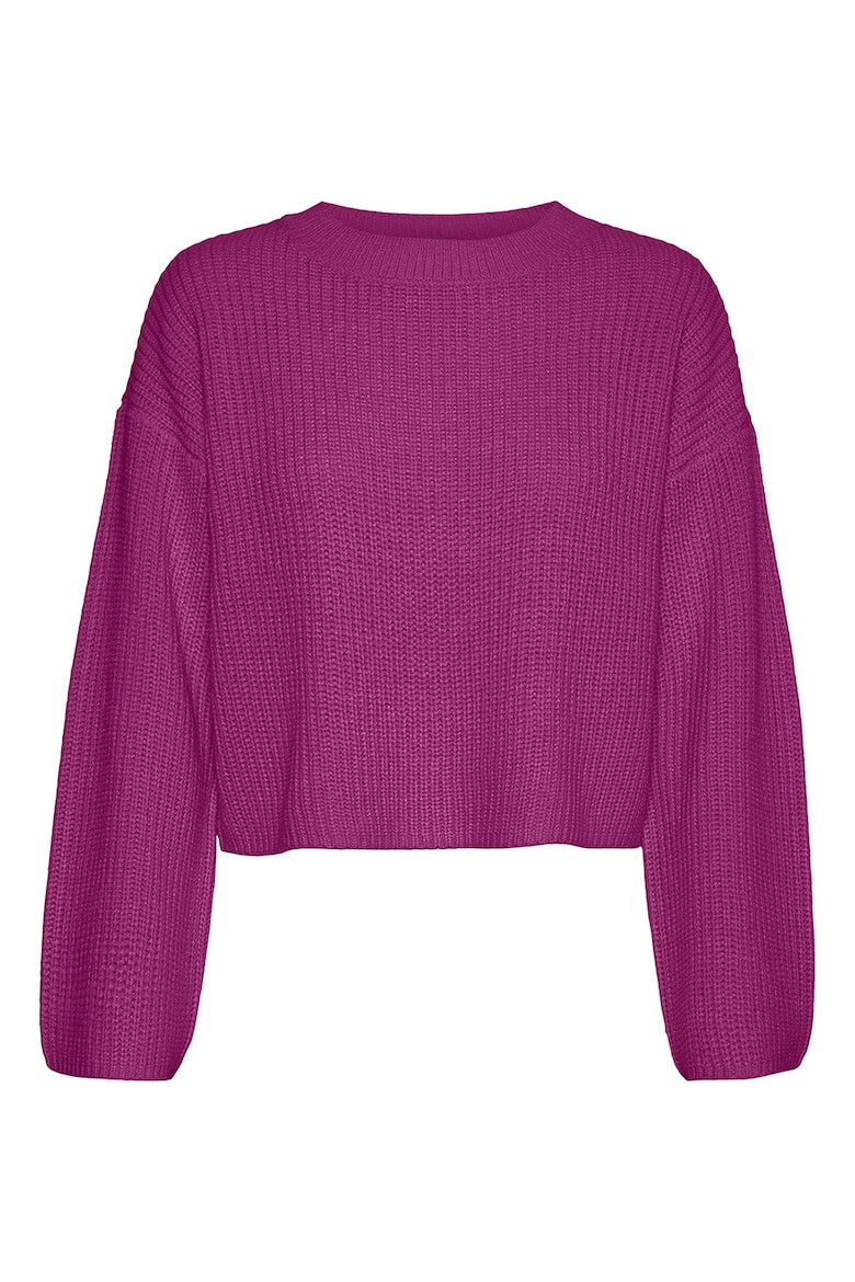 Vero Moda Pulover crop striat Sayala - Pled.ro