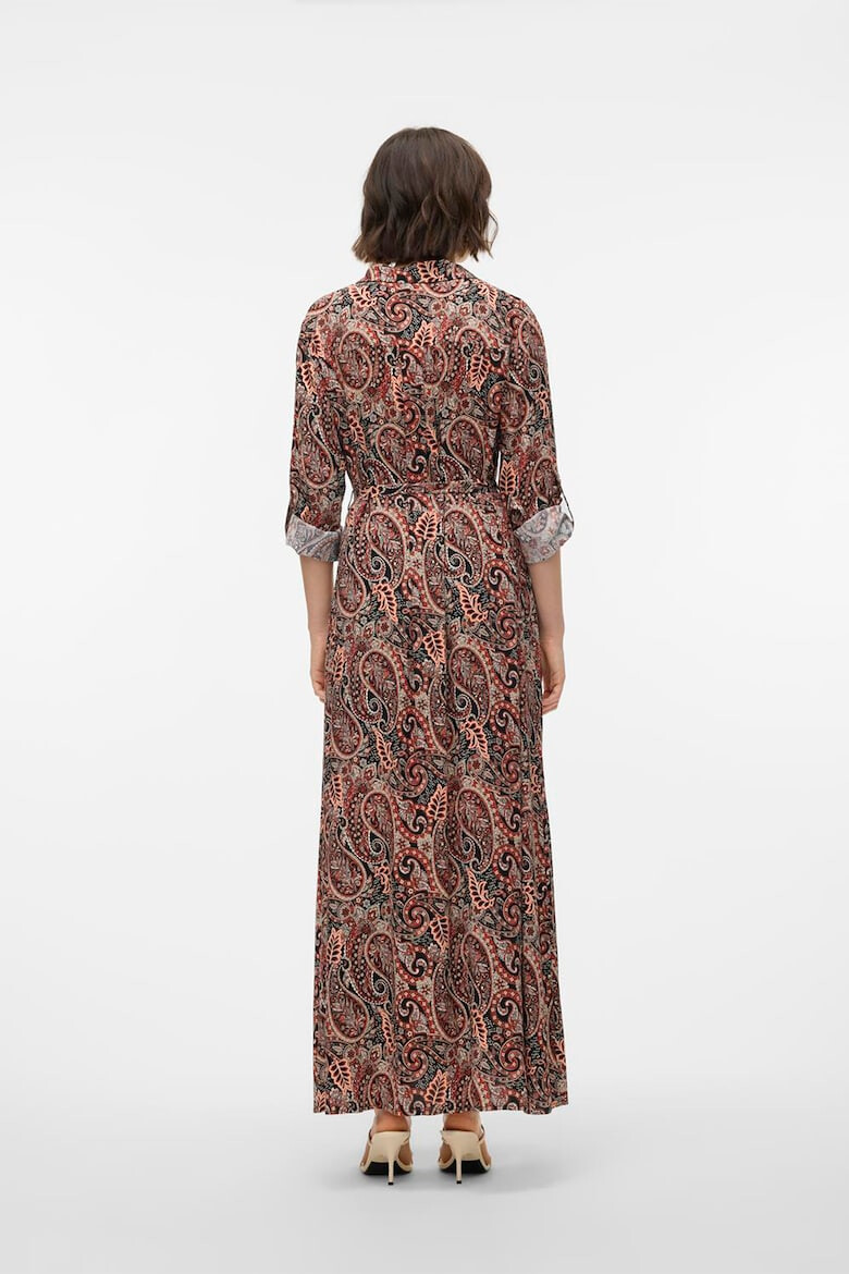 Vero Moda Rochie-camasa maxi cu imprimeu paisley - Pled.ro