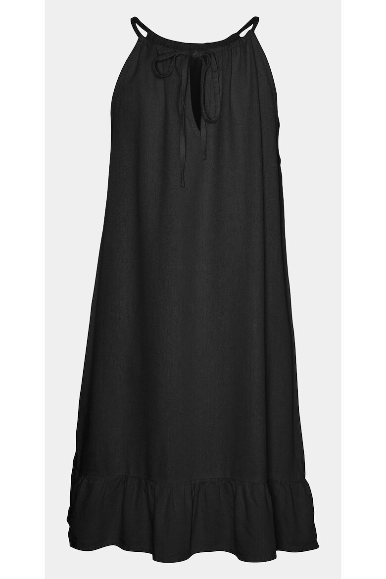 Vero Moda Rochie dama 303612252 Negru Viscoza - Pled.ro