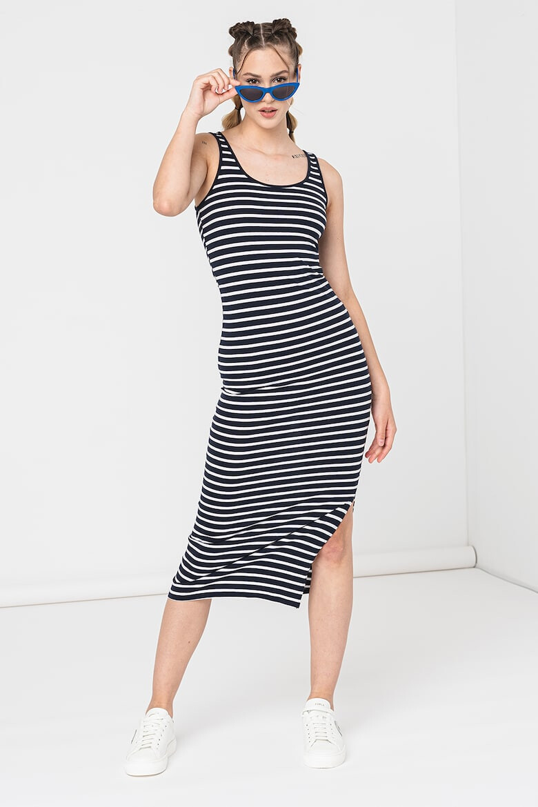 Vero Moda Rochie in dungi cu slit lateral - Pled.ro