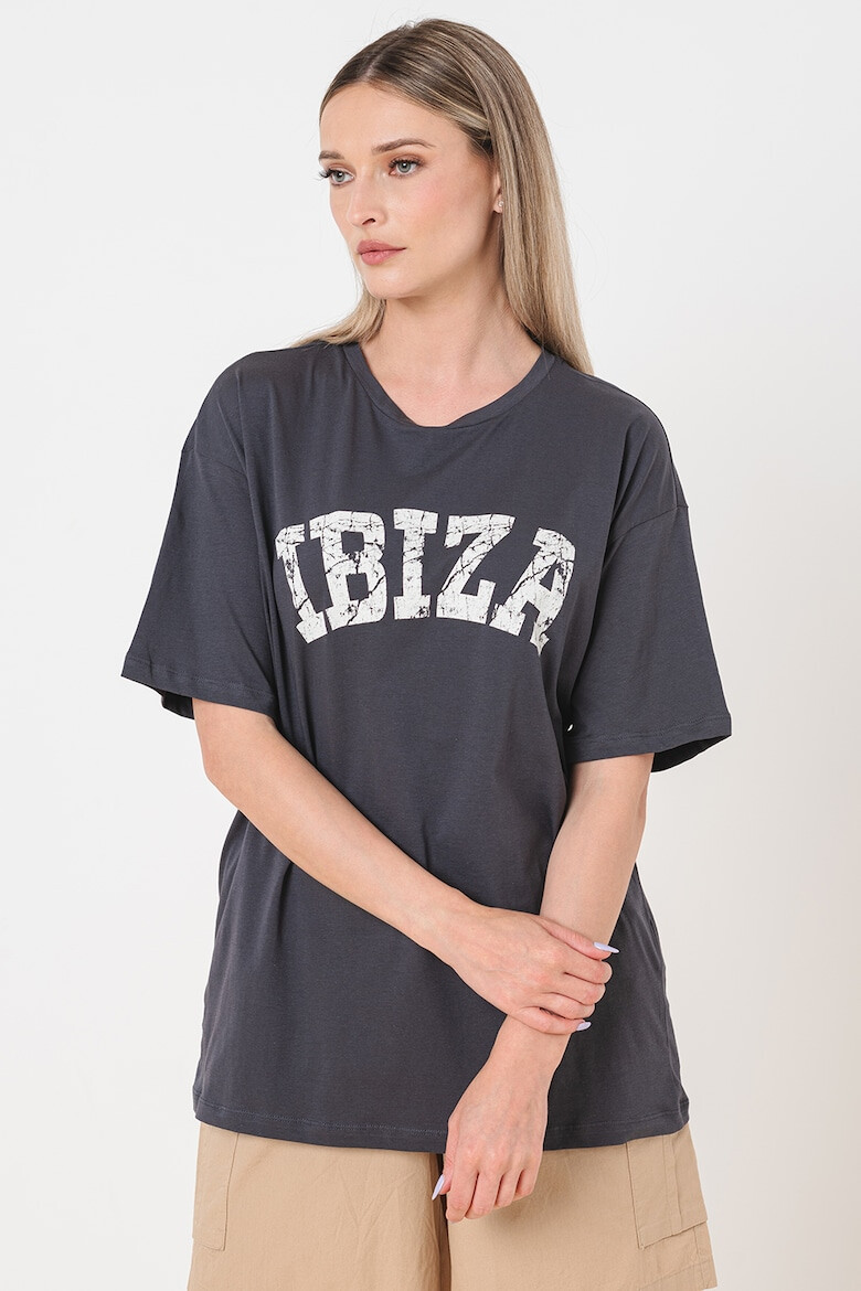 Vero Moda Tricou cu imprimeu si text Lisa - Pled.ro