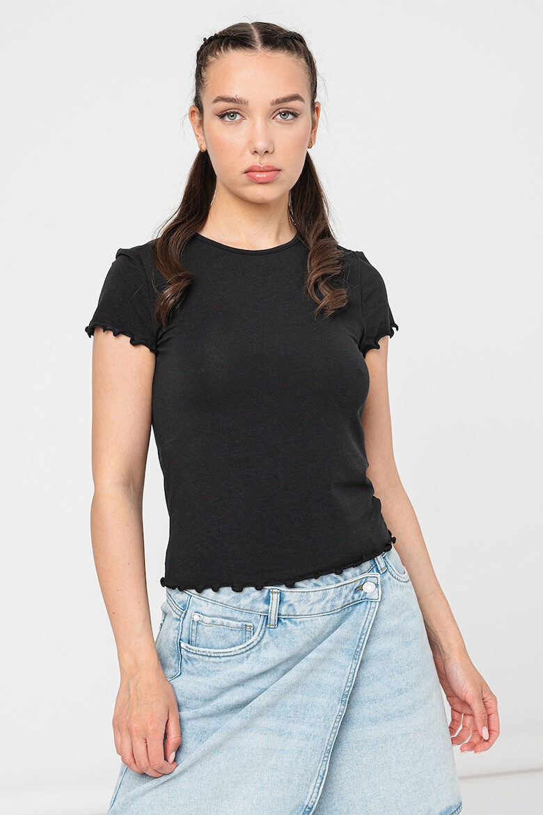 Vero Moda Tricou cu model uni Barbara - Pled.ro