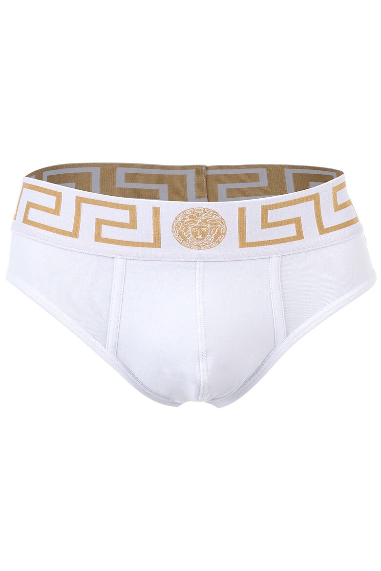 Versace Chiloti cu banda logo in talie - Pled.ro