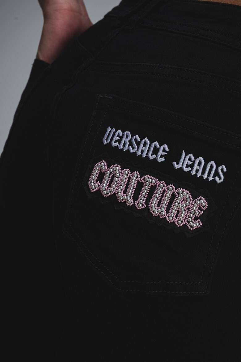 Versace Jeans Couture Blugi evazati cu talie medie - Pled.ro