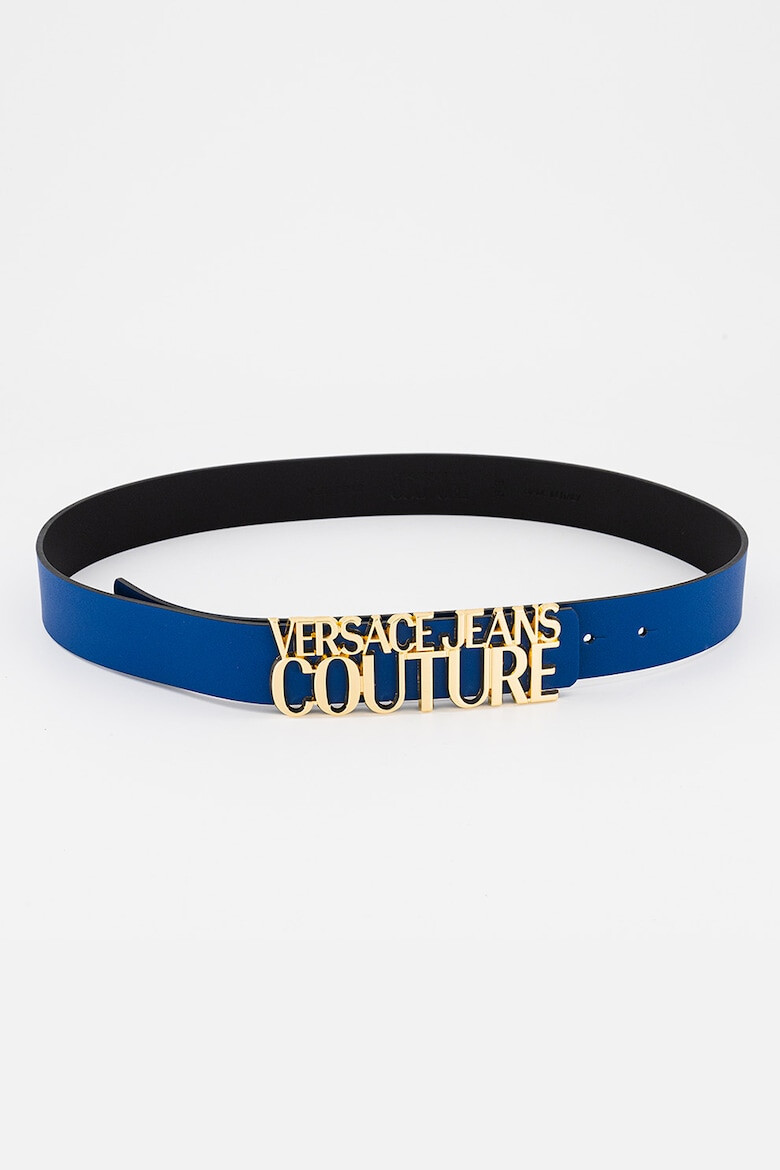 Versace Jeans Couture Curea de piele cu catarama cu logo - Pled.ro