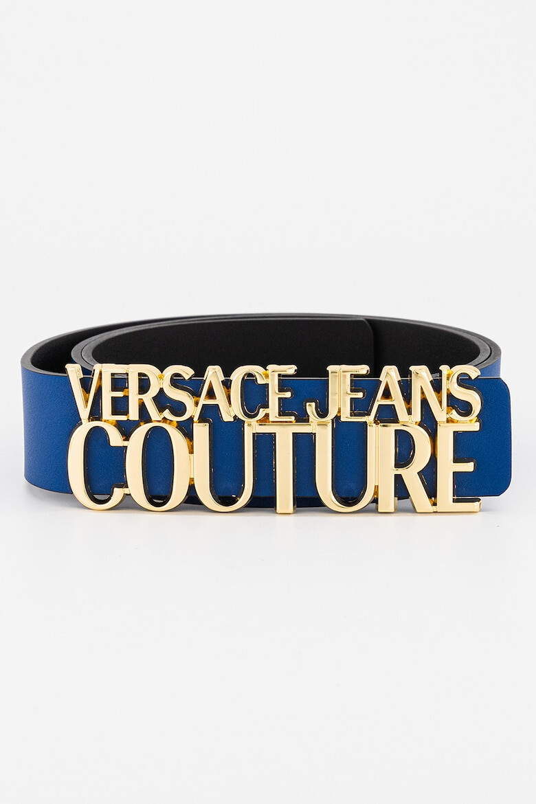 Versace Jeans Couture Curea de piele cu catarama cu logo - Pled.ro