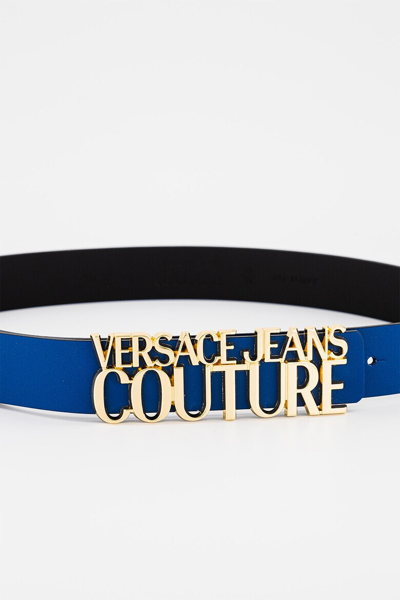 Versace Jeans Couture Curea de piele cu catarama cu logo - Pled.ro