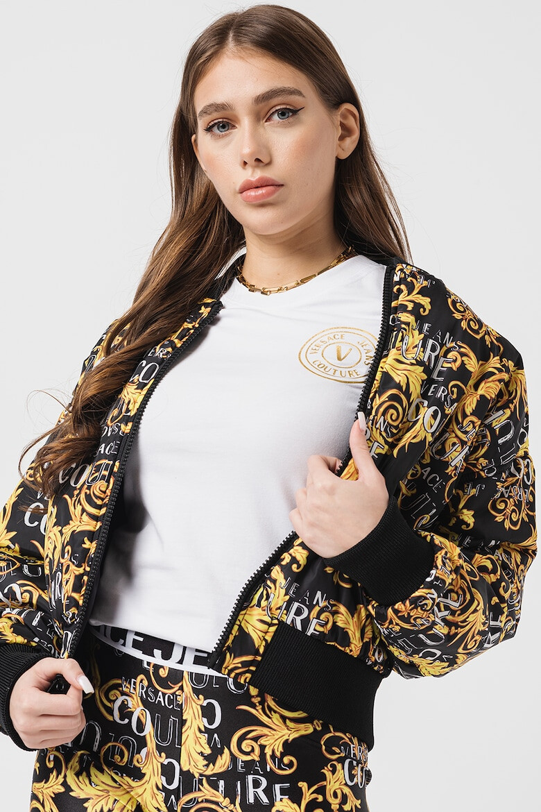 Versace Jeans Couture Jacheta bomber cu model reversibil - Pled.ro