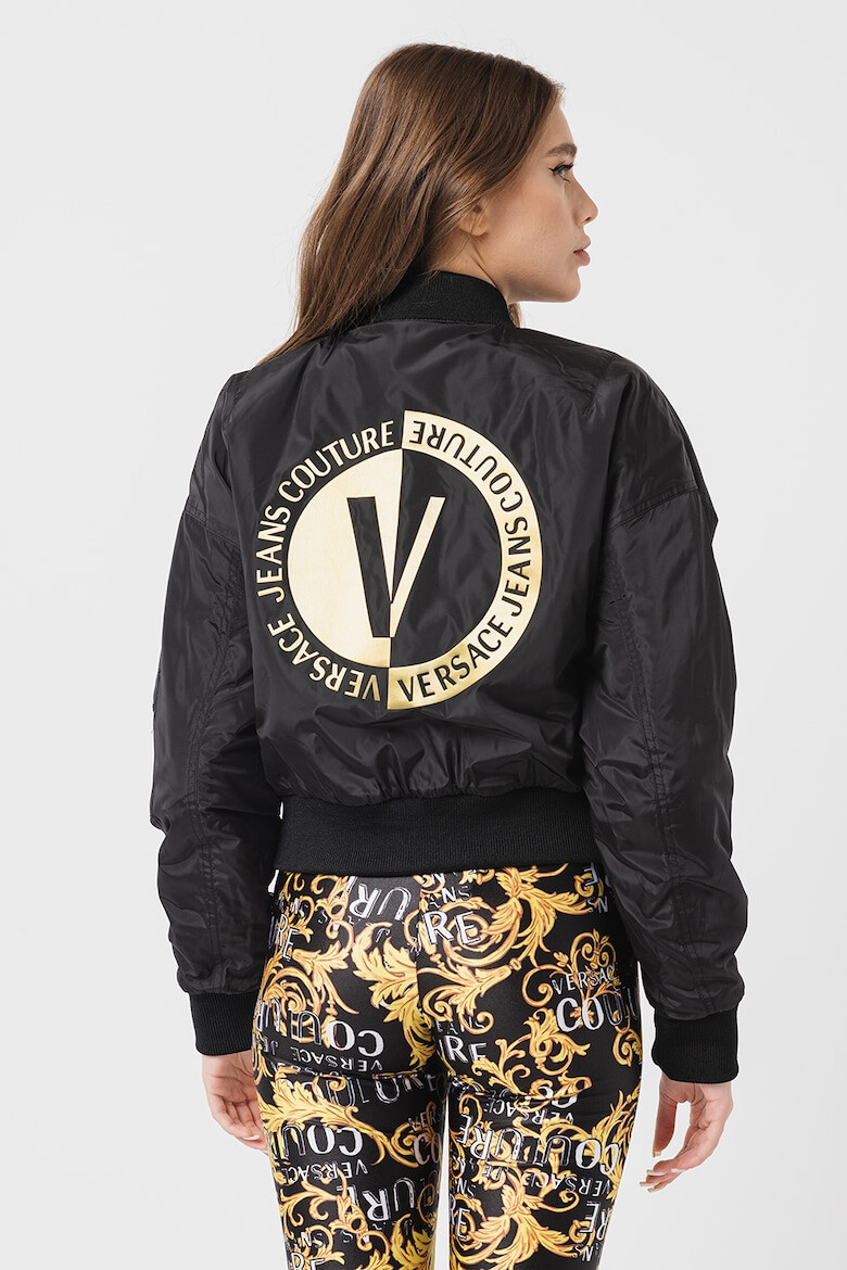 Versace Jeans Couture Jacheta bomber cu model reversibil - Pled.ro