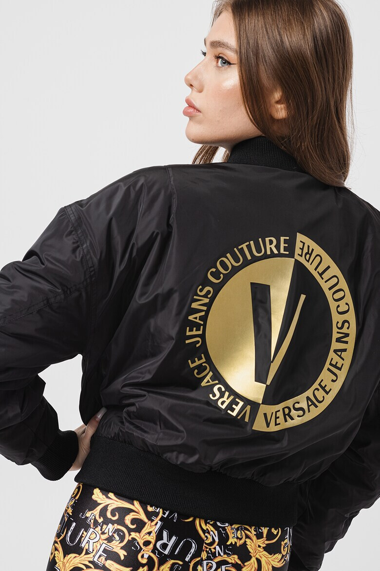 Versace Jeans Couture Jacheta bomber cu model reversibil - Pled.ro