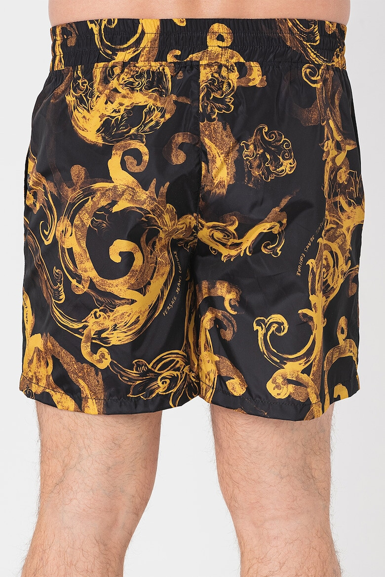 Versace Jeans Couture Pantaloni scurti cu imprimeu logo si buzunare laterale - Pled.ro