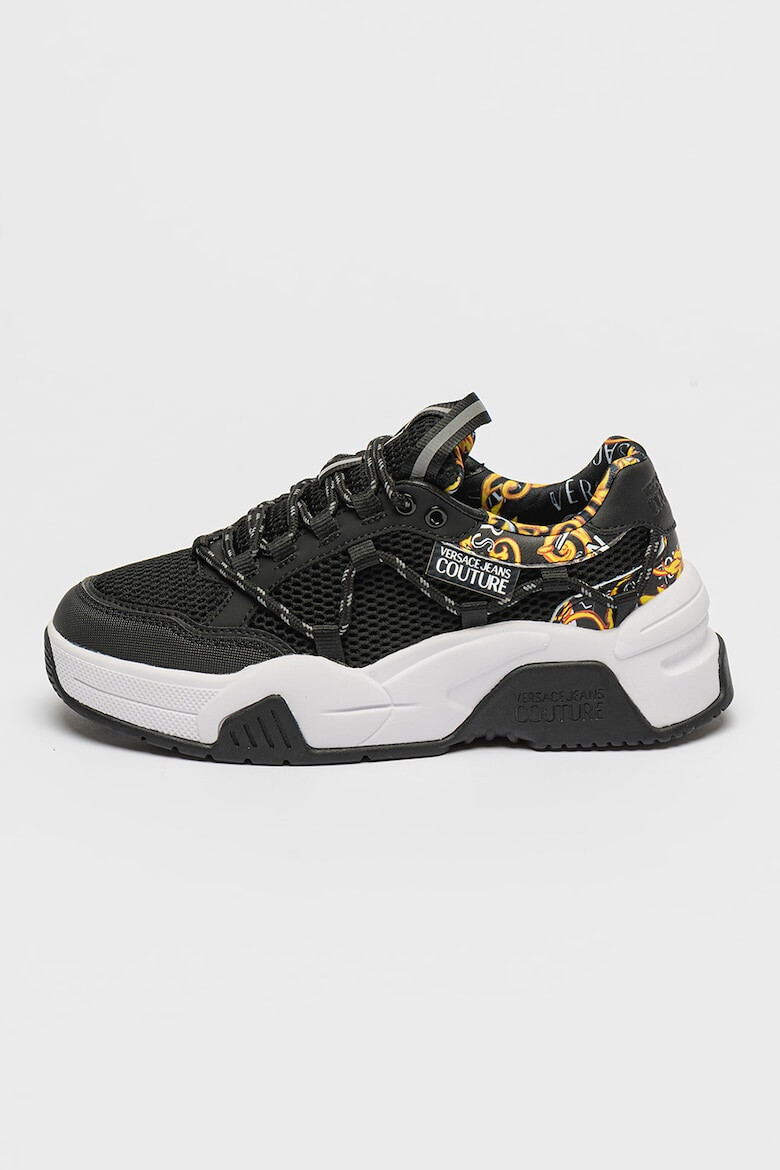 Versace Jeans Couture Pantofi sport cu insertii de plasa - Pled.ro