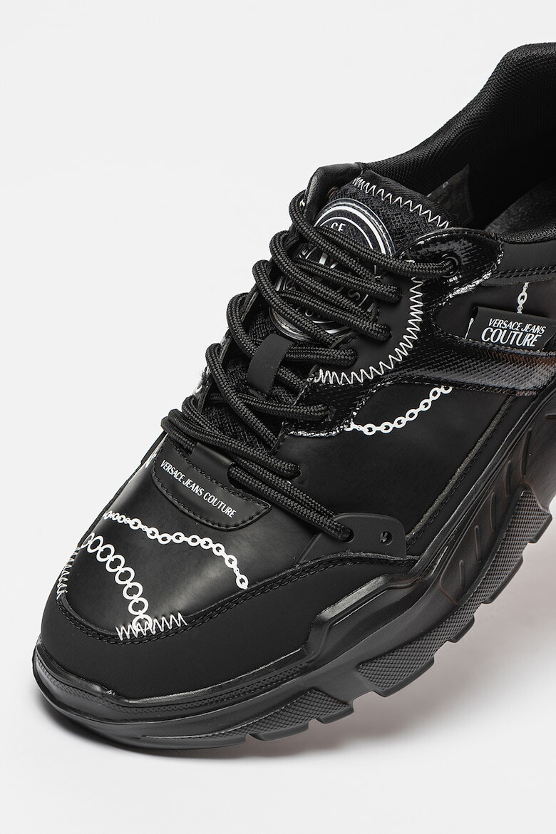 Versace Jeans Couture Pantofi sport cu model si garnituri din piele ecologica - Pled.ro