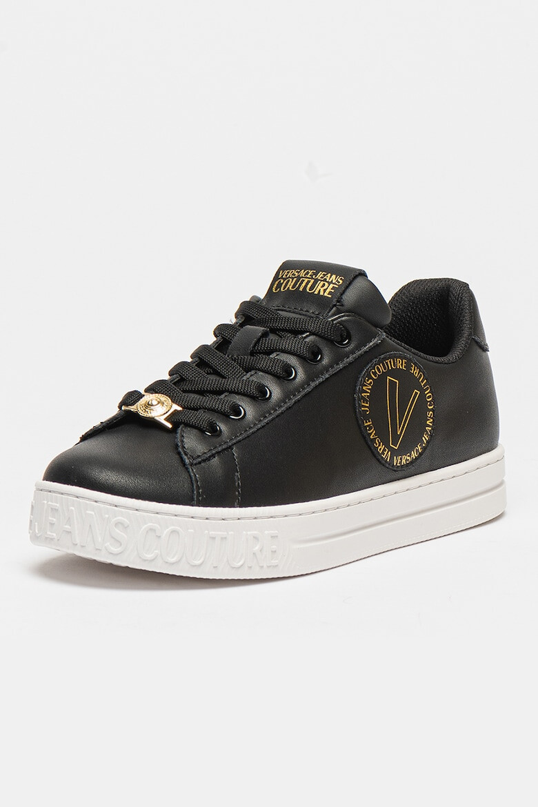 Versace Jeans Couture Pantofi sport cu segmente de piele - Pled.ro