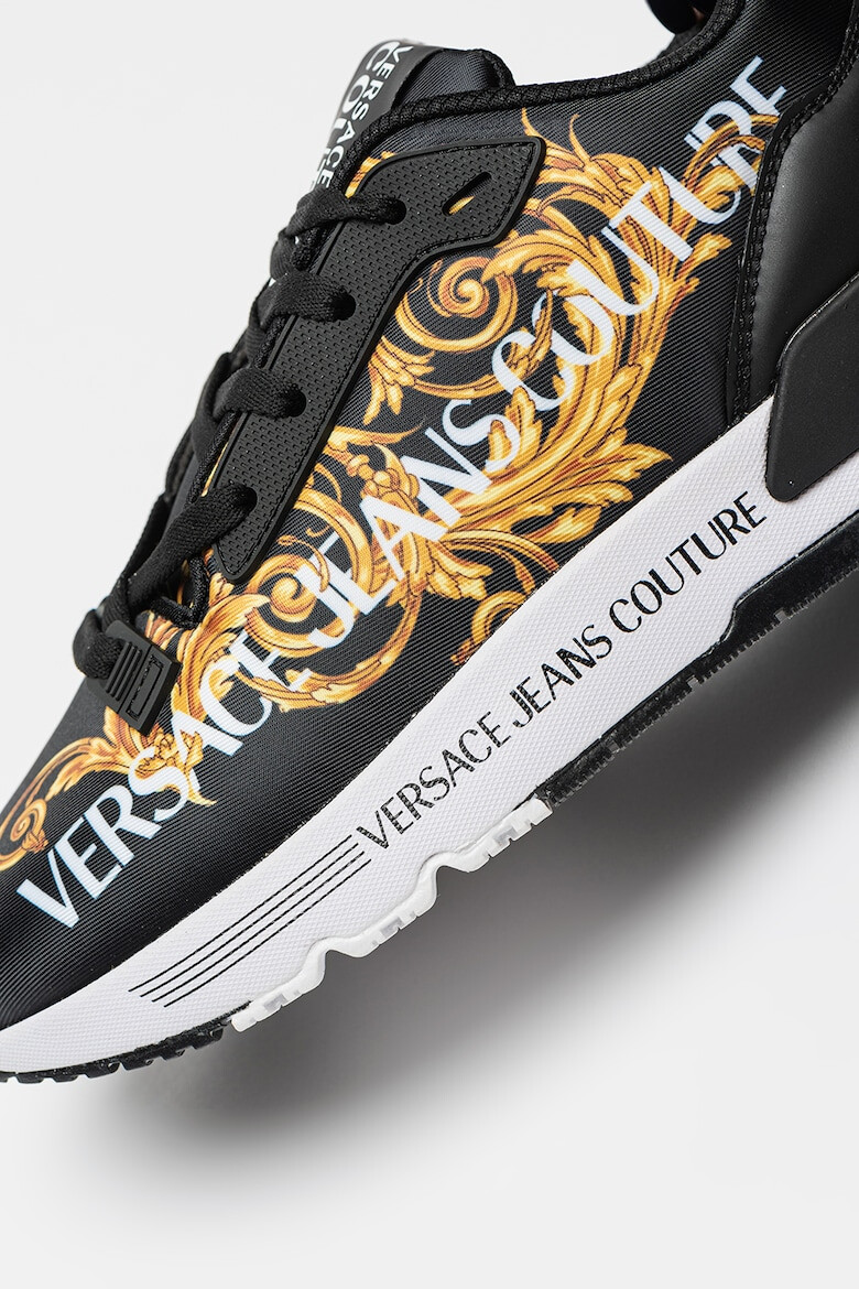 Versace Jeans Couture Pantofi sport din material textil cu imprimeu logo - Pled.ro