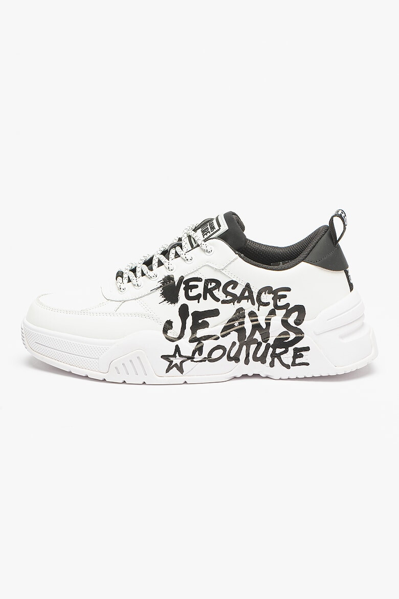 Versace Jeans Couture Pantofi sport din piele cu imprimeu contrastant Stargazer - Pled.ro