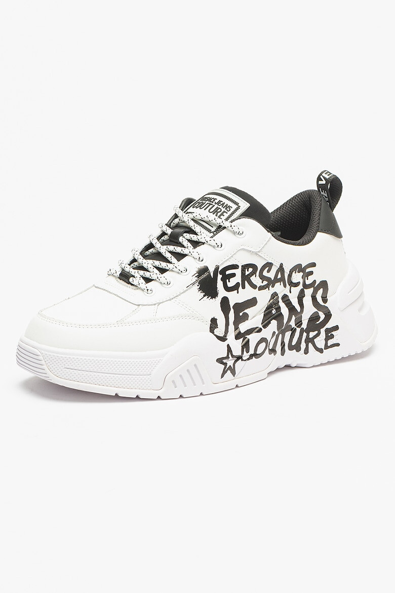 Versace Jeans Couture Pantofi sport din piele cu imprimeu contrastant Stargazer - Pled.ro