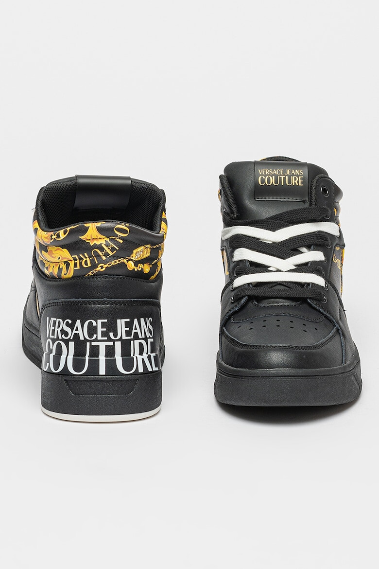 Versace Jeans Couture Pantofi sport mid-high cu insertii din piele - Pled.ro