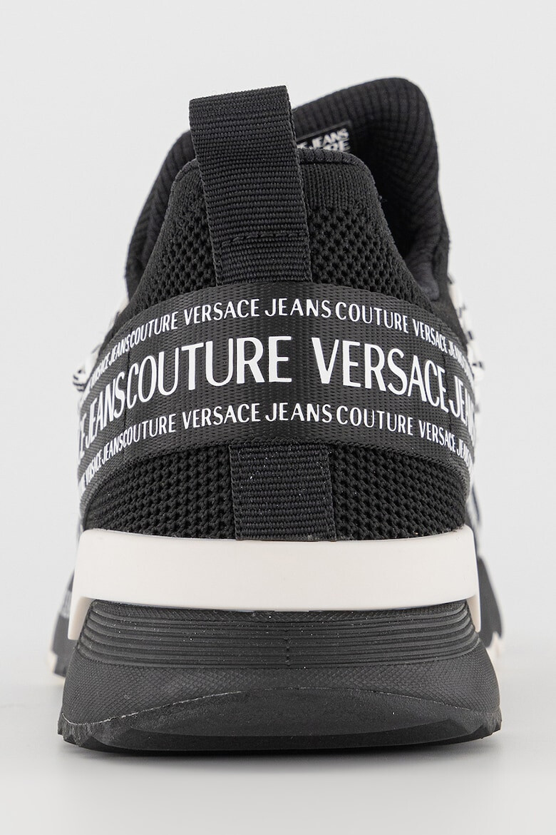 Versace Jeans Couture Pantofi sport slip-on din material textil - Pled.ro