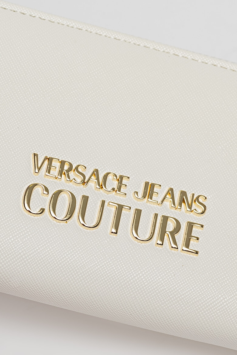 Versace Jeans Couture Portofel de piele ecologica cu aplicatie logo metalica Thelma - Pled.ro