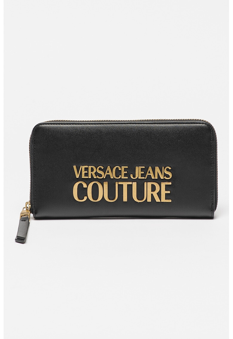 Versace Jeans Couture Portofel de piele ecologica cu aplicatie logo Thelma - Pled.ro