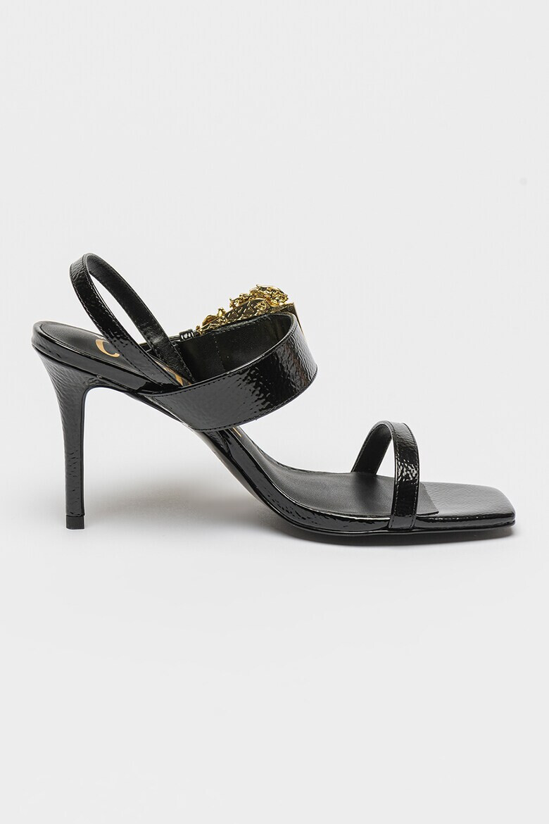 Versace Jeans Couture Sandale slingback de piele ecologica - Pled.ro