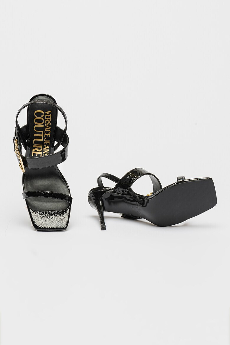 Versace Jeans Couture Sandale slingback de piele ecologica - Pled.ro