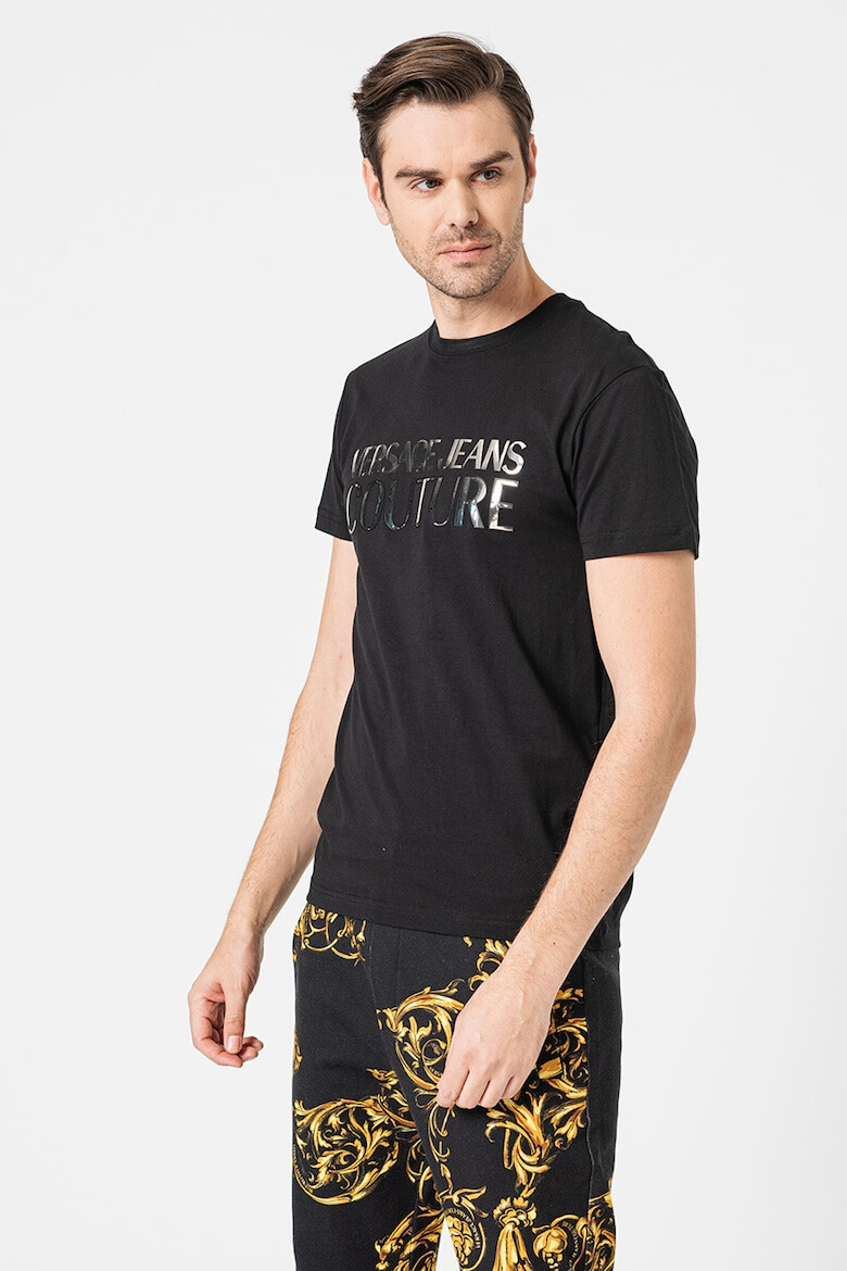 Versace Jeans Couture Tricou de bumbac cu logo - Pled.ro