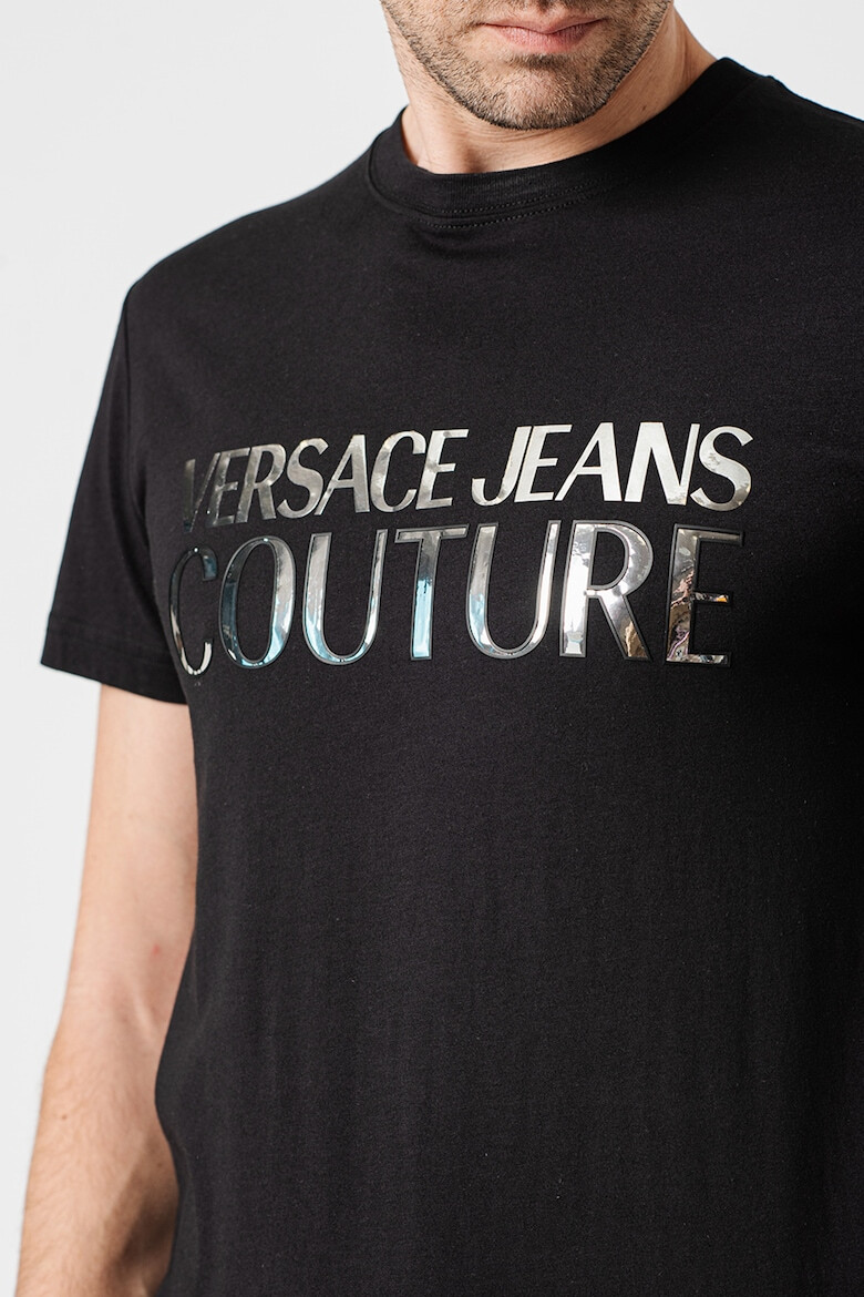 Versace Jeans Couture Tricou de bumbac cu logo - Pled.ro