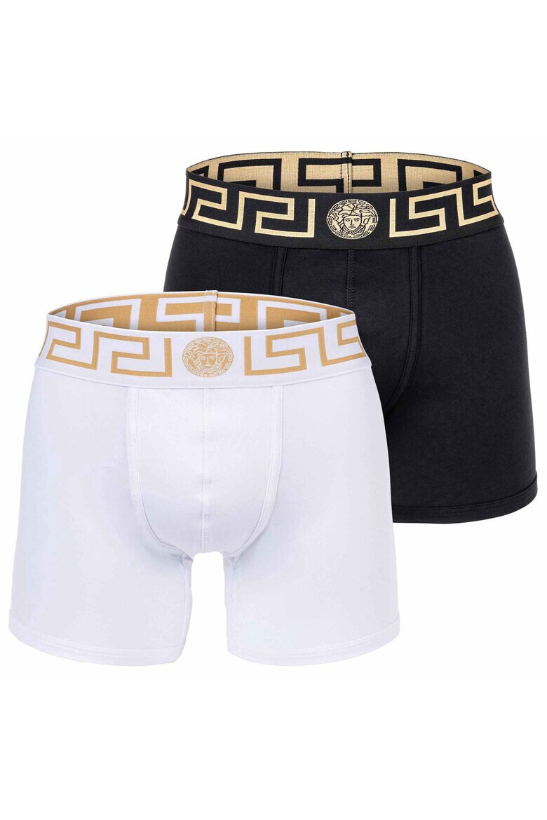 Versace Set de boxeri cu banda logo in talie - 2 perechi - Pled.ro