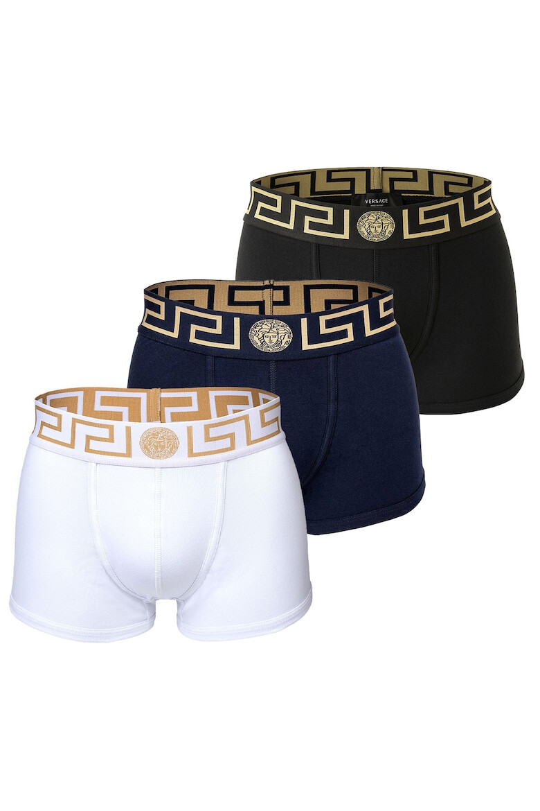 Versace Set de boxeri cu benzi logo - 3 perechi - Pled.ro